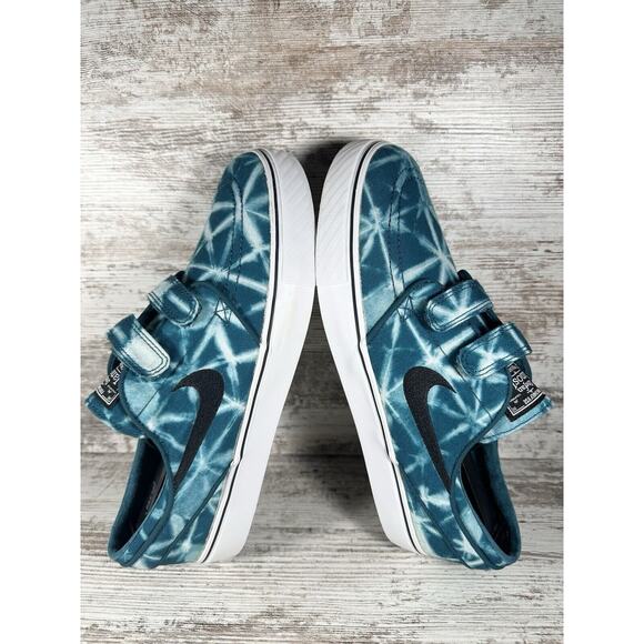 Mens Nike SB Zoom Stefan Janoski AC Tie-Dye Teal Blue Skate Shoes Sz 9 Athletic - Picture 6 of 11